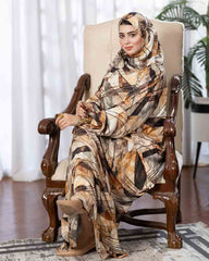 إسدال حريمي نسيج فبران (5)