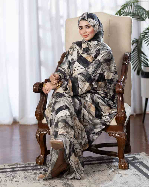 إسدال حريمي نسيج فبران (5)