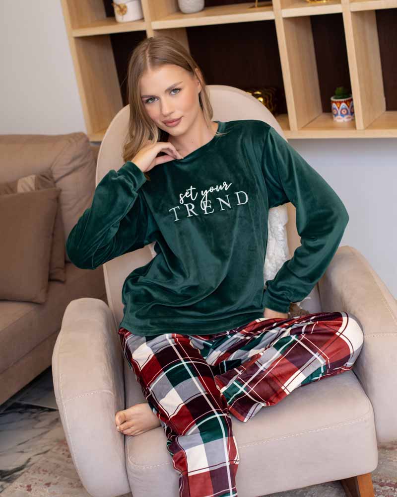 بيجامة حريمي هايدي مطبوعه  (9)