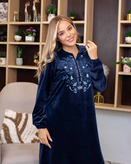 عباية حريمي شتوي مطرزه هايدي (2)