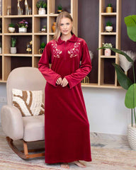 عباية حريمي شتوي مطرزه هايدي (4)