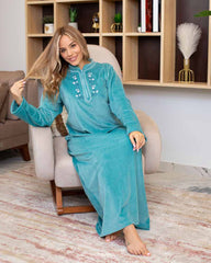 عباية حريمي شتوي مطرزه هايدي (5)