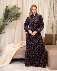 عباية حريمي شتوي مطبوعه هايدي (6)