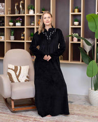 عباية حريمي شتوي مطرزه هايدي (9)